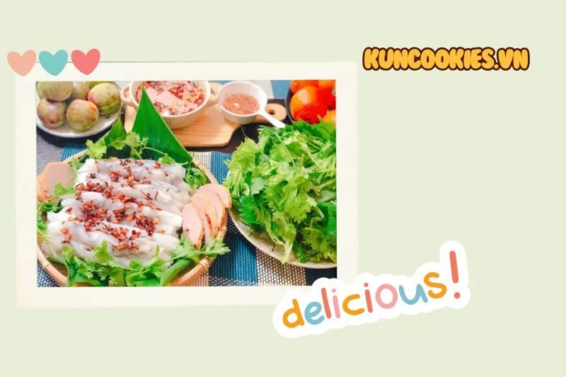 Các món ăn kèm với bánh cuốn Thanh Hóa
