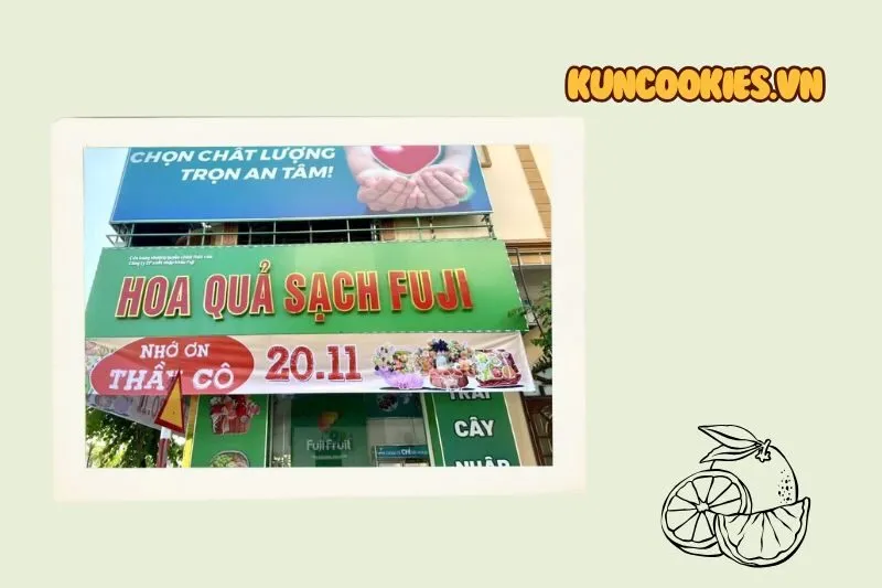 Hoa quả sạch Fuji