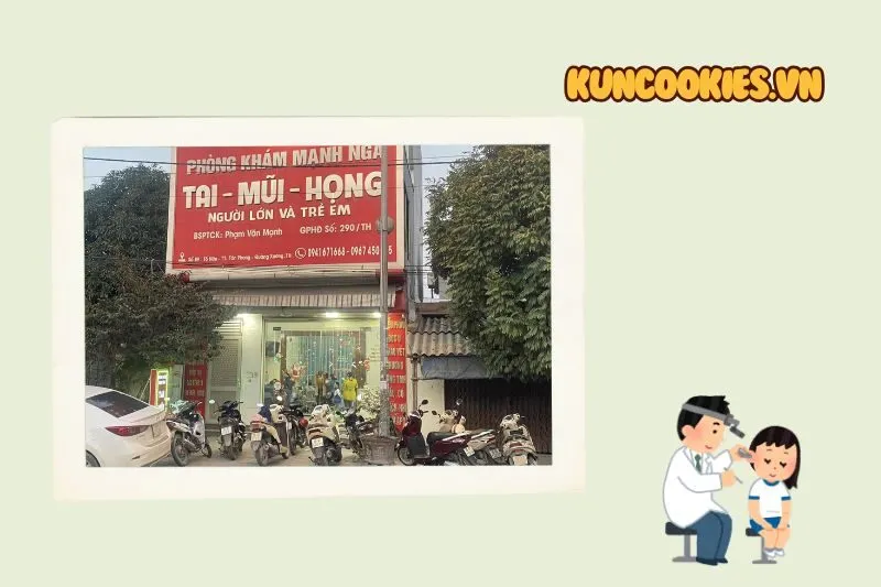 Phòng Khám Tai Mũi Họng Mạnh Nga